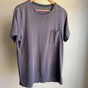 Save Khaki Supima Pocket Tee - Marine - Medium